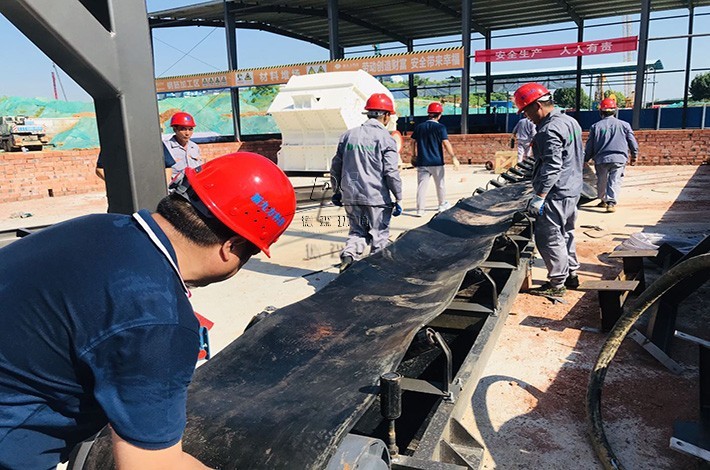 土壤修復設備安裝現場 土壤修復設備安裝現場