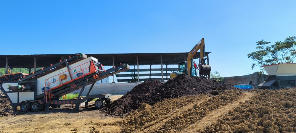 篩分設備作業現場