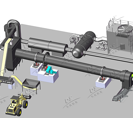 土壤熱脫附修復系統